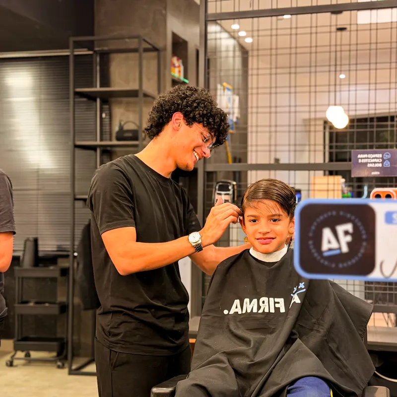 Corte Kids na A Firma Barbearia
